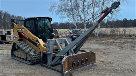 skid steer rear winch mounting|recovery winch for skid steer.